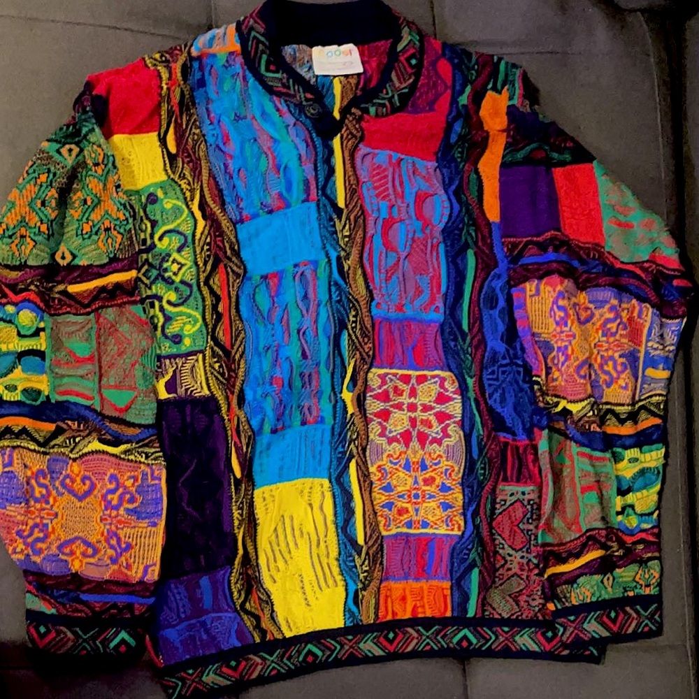 Authentic Coogi, multicolor, pristine condition
